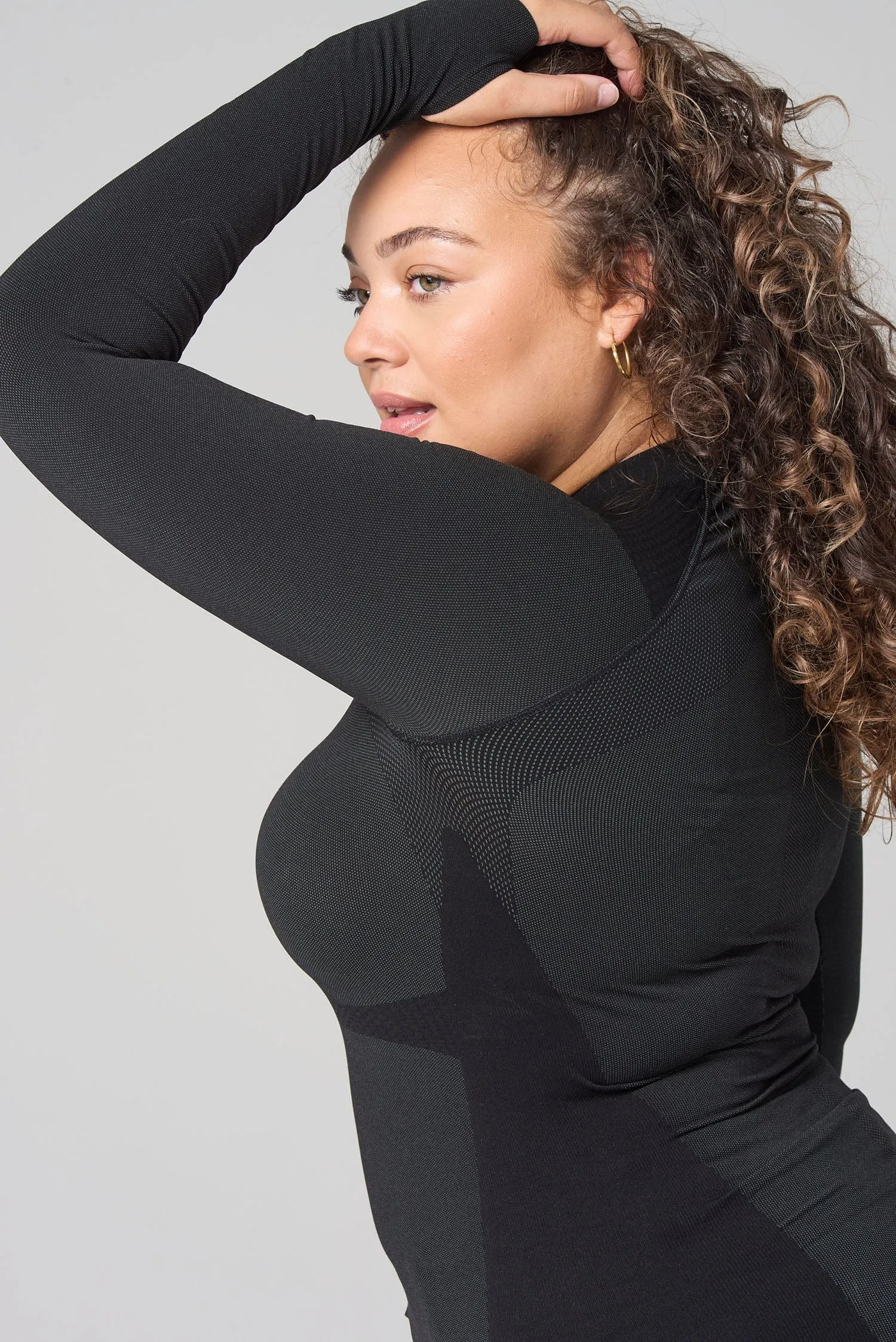 Thermal Seamless Base Layer Top - Black