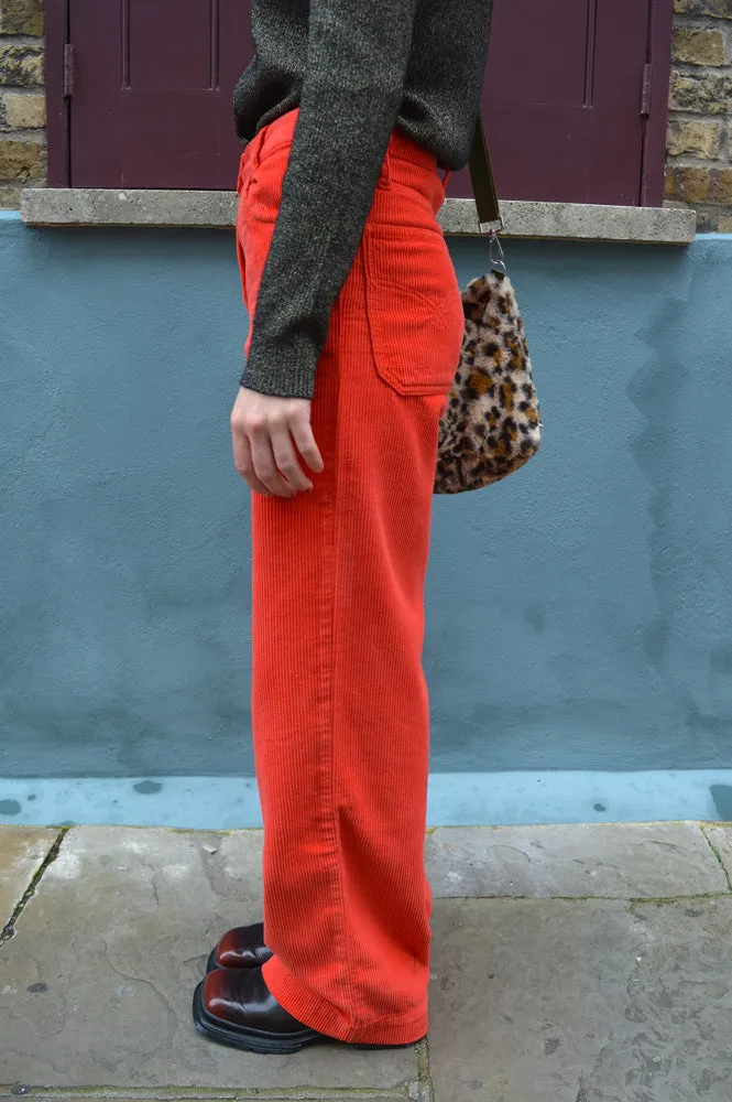 Tinsels Bailey Molly Red Cord Trouser