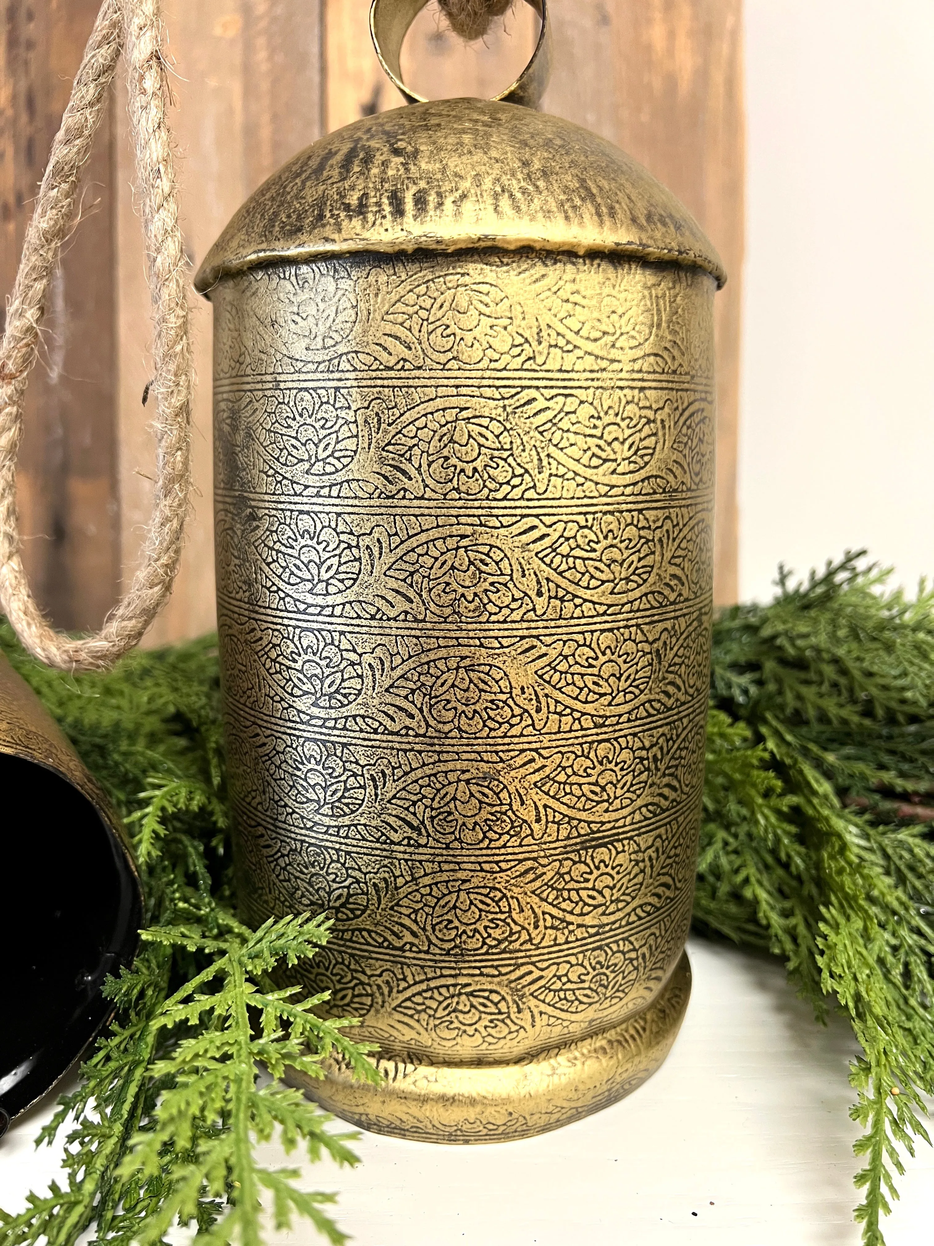 Vintage Bronze Christmas Bells