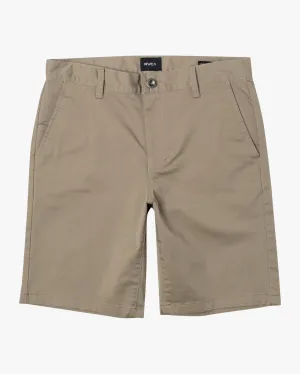 Weekend Stretch 20" Chino Shorts - Khaki