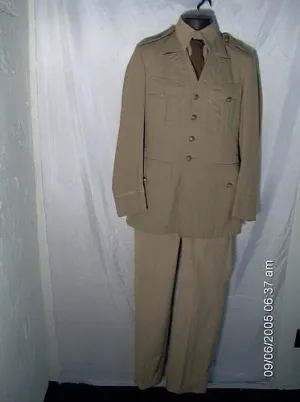 WWII US Navy Style 3 Piece Uniform