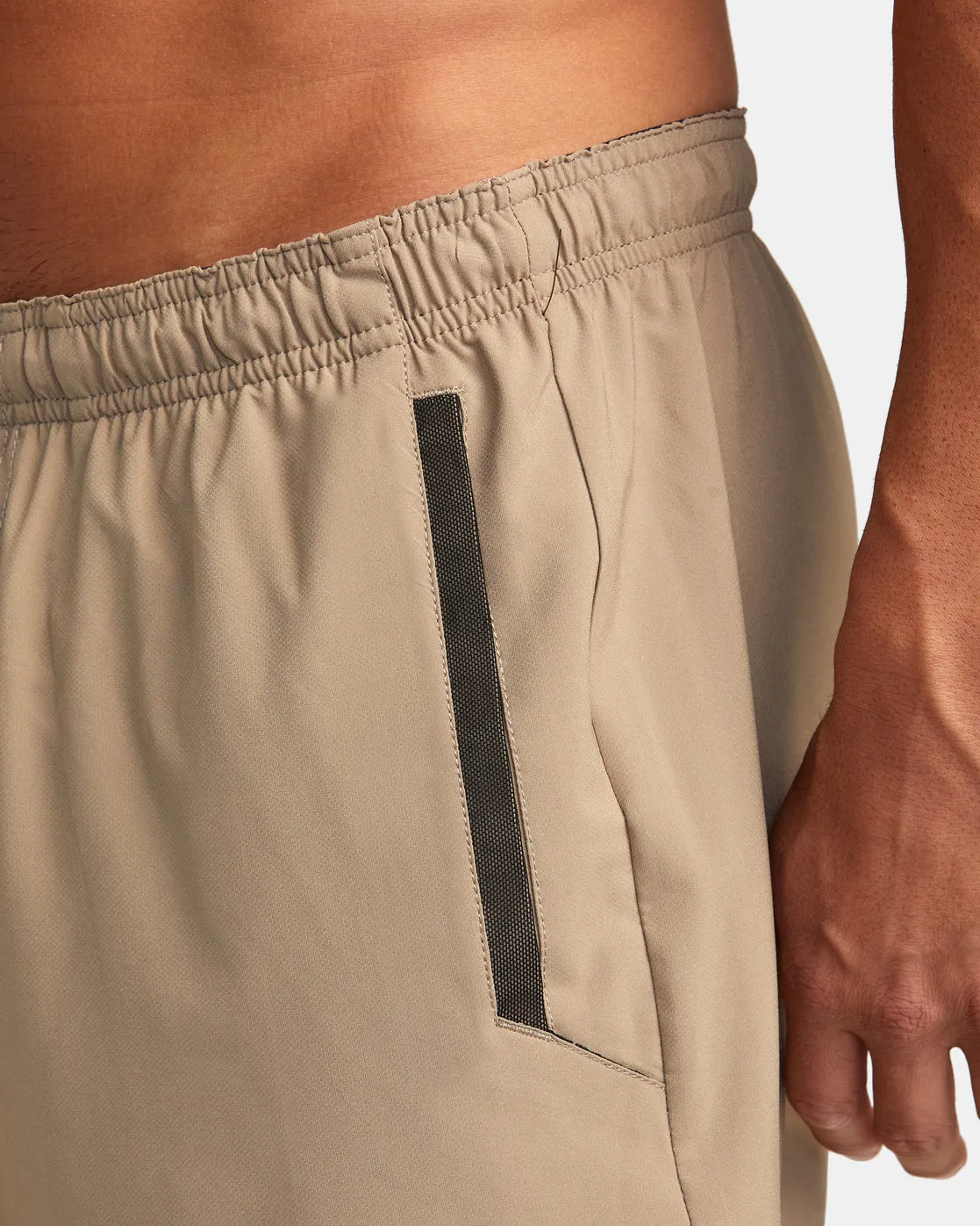 Yogger Stretch 17" Athletic Shorts - Dark Khaki